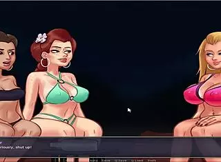 i'm having beach fun in summer time saga unc part 36