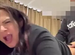 aleja gets anal creampie from son?