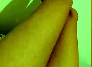 Shy Stepsister with Big Tits and Sexy Legs Masturbates Quietly to Avoid Parents Hearing - Luxuryorgasm