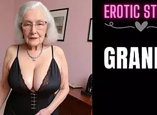 This granny story features grandma's hot friend in taboo scene