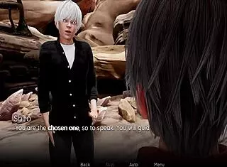 in maiden power hg, the intro has me meeting a waifu for some anime blowjob action