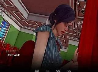 in maiden power hg, the intro has me meeting a waifu for some anime blowjob action