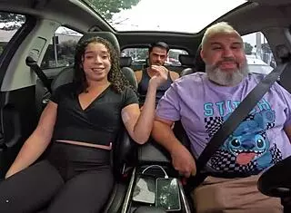 Julia Vass Enters the Car and Engages in Intense Fucking Throughout the Entire Trip