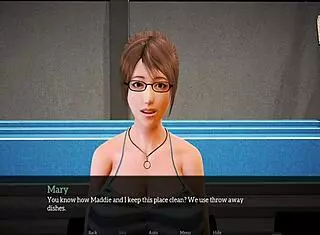 My New Family Adventures With Brunette And Blonde In Hentai Style