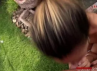 Thin Brunette Teen 18+ in Outdoor POV Sex with Natural Tits.