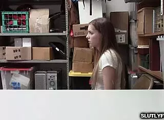 Summer Brooks Boldly Blows Cock After Shoplifting