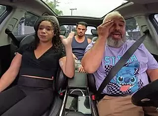 Julia Vass Enters the Car and Engages in Intense Fucking Throughout the Entire Trip