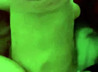 Slimyslimy1 Sneakily Masturbates Huge Cock to Orgasm in White Shorts