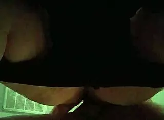 Husband Pounds Chubby Wife Hard, Making Her Fat Jiggle Wildly As He Cums Inside.