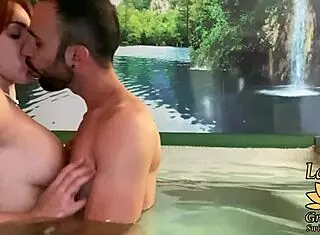 followed a hot stranger in the jacuzzi 😏 big cock action everywhere!