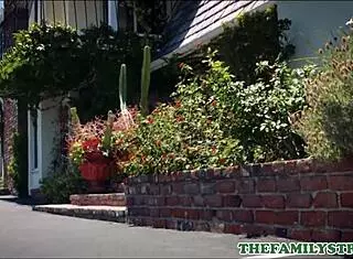 Skinny Latina Stepdaughter Demi Lopez With Great Ass Fucked By Stepdad On His Special Day