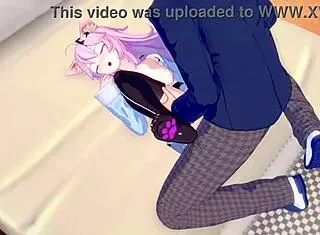 Nyanners engages in animated adventures in hentai style