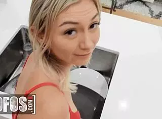 chloe temple gets stuck and wakes scott nails for some morning dick action in missionary and cowgirl