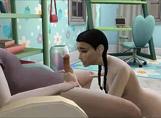 My Little Niece Bored With Toys Wants To Play With My Hard Dick And Ride