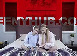 Harlowe West And Dakota Burns Engage In A Steamy Threesome With Big Tits And Asses