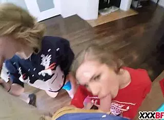 hot friends receive surprise gifts for christmas