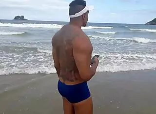 I Met a Hot Milf on the Beach and Fucked Her!