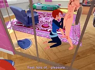 gwen tennyson fucks in front of mirror pov fantasy!