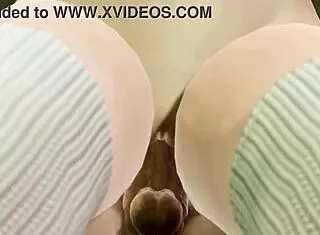 Young teen with cursed bra gets fucked doggystyle in hentai uni 😈