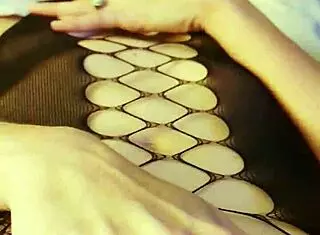 Cody Roy Licks Danielle Roy to Orgasm in Fishnet Lingerie