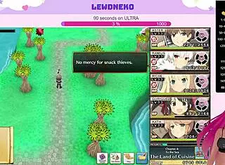 vtuber lewdneko plays evenicle part 18 with huge tits and dating game