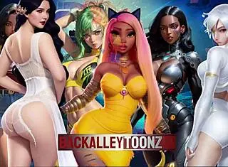 Rayalla Riding Monster Cock In Hentai Anime!