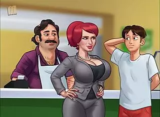 In summertime saga the 69 with big ass anime girls is intense