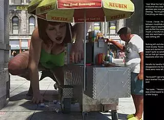 feeling the big apple in small gesture episode 11 of 3d cartoon sex.