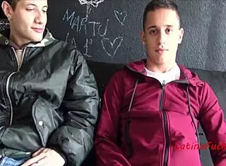 latino men feel aroused following instructions to fuck for cash in gay pov