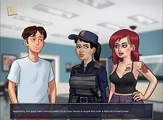 In summertime saga the 69 with big ass anime girls is intense