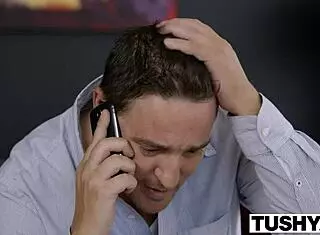 Cherie DeVille's first anal scene as a hot milf and blonde bombshell