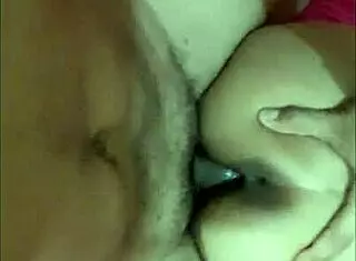 I'm marking my territory on this latina's ass, making her squirt so no one else can have her