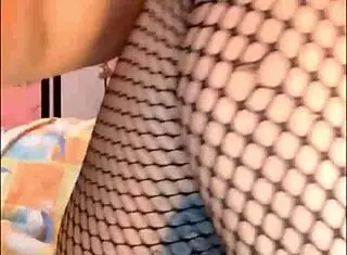 Horny crazy slut shows off, winks, fingers her big huge asshole in close-up webcam action.