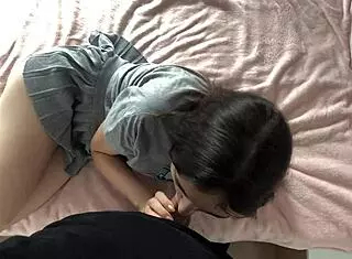 Hot Roommate Sucks My Cock!