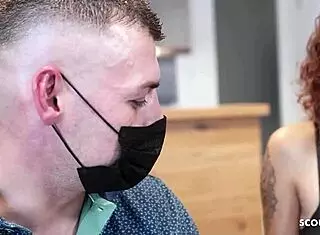 German Inked MILF Mara Martinez Seduces Brother-In-Law with Pierced Nipples for Rough Cheating Fuck