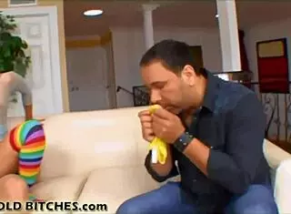 Wife Gets Filled While Husband Watches