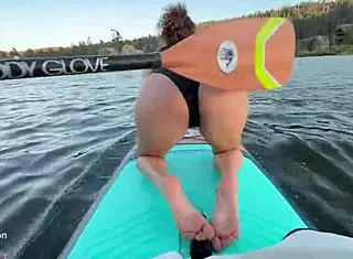 Stepmom Flashes Tits, Fucked Rough Outdoors, Cum On Big Ass