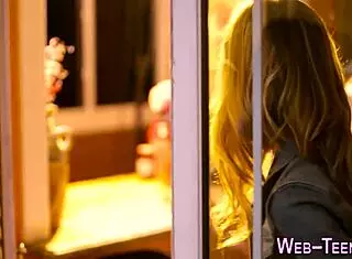 i, the slutty blonde teen, licked and fingered my petite skinny pussy masturbation lesbian oral small tits