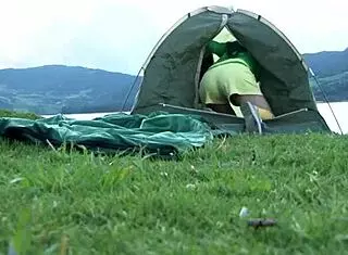 Bold Colombian Lesbians Have Intense Sex at Camp