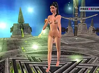 I love this cute Indian girl's sexy poses and banana masturabation