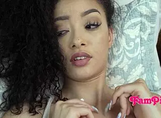 caught in bed with stepsister, what a mess! 😳