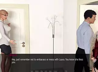 jessica oneil teases with see-through outfit and creampie in hard news episode