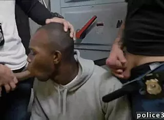 Police dick leads to gay anal