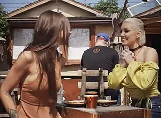 April Olsen And Kenzie Taylor In Lesbian Oral Orgasm