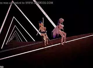 Mmd R18 Adorable Girls Dancing To Luvoratorrrrry With Cute Moves