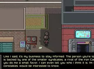 They gave me this bra in the brothel, but it's a double-edged sword