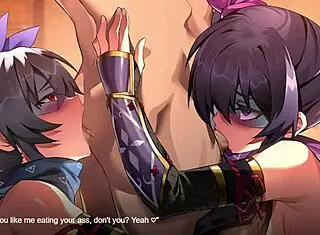 Waifu fighter all sex events hentai game