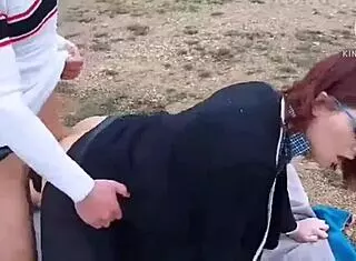 Cheating wife fucked in front of husband and old voyeurs