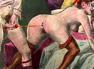 check out these vintage erotic drawings?