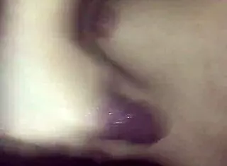 Latina Amateur Blows Black Cock in Homemade Video